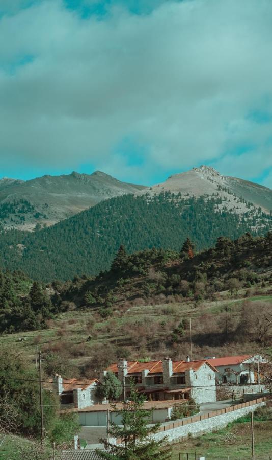 Apartamento Mezonetes Helmos Ano Lousoi Exterior foto