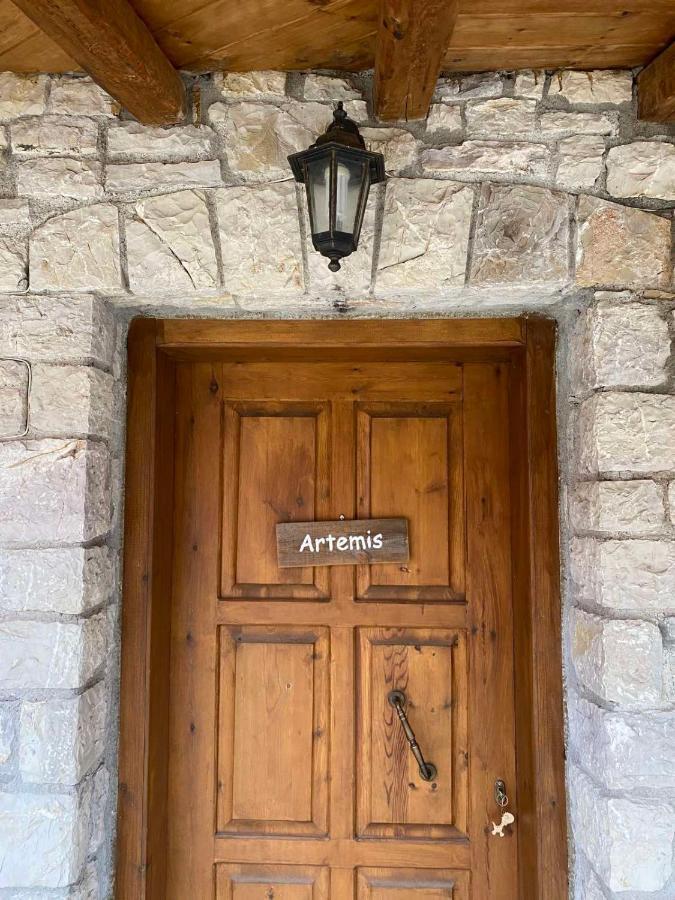 Apartamento Mezonetes Helmos Ano Lousoi Exterior foto